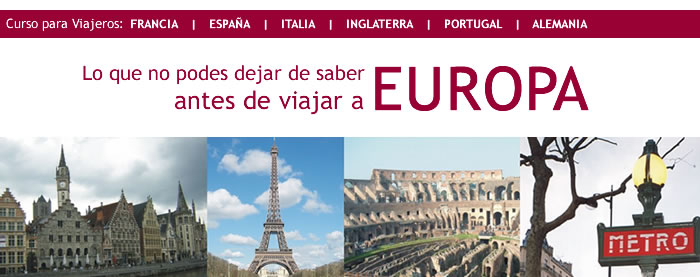 Curso para Viajeros a Europa